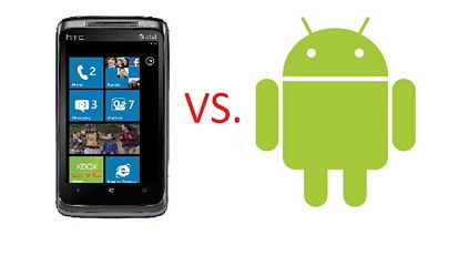 Comparison of Android vs. Windows Mobile Phone OS