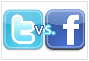 Twitter Versus Facebook: The Mega Showdown